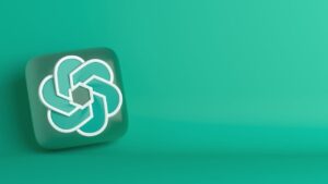 Teal 3D rounded-square logo with white interconnected loop design on the left side against a teal background.